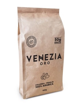 Kawa ziarnista Świeżo palona VENEZIA Oro 550g