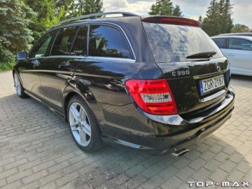 Mercedes Klasa C W204 Kombi T204 Facelifting 350 CDI BlueEFFICIENCY 265KM 2013 Mercedes-Benz Klasa C LADNY 350 CDI AMG Full Wypas 3.0 Diesel 265KM, zdjęcie 9