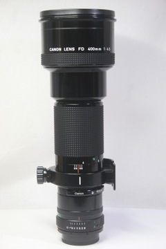 Новый телеобъектив Canon FD NFD 400 мм F/4,5 MF производства Японии