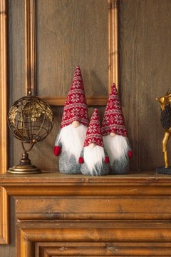 СЛОН, ГНОК, РОЖДЕСТВЕНСКИЙ ПОДАРОК, 40см, САНТА, ГНОМ