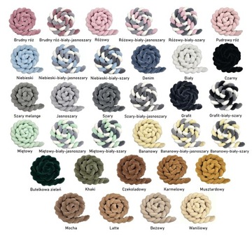 Плетеный чехол для кровати 300см VELUR Colors