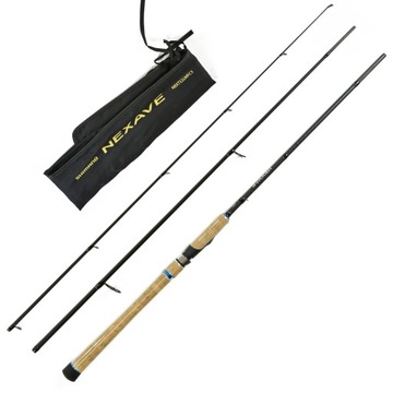 Wędka Shimano Nexave Spinning Korek 2.41m 3-14g