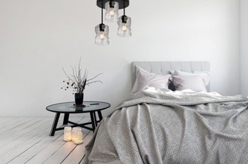 ПОТОЛОЧНЫЙ ПОДВЕСНОЙ СВЕТИЛЬНИК, СТЕКЛЯННАЯ СВЕТОДИОДНАЯ ПОТОЛОЧНАЯ ЛЮСТРА