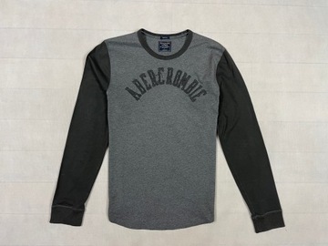 Abercrombie & Fitch longsleeve muscle logo szary L