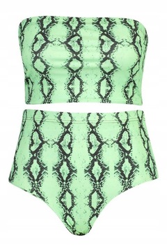 SNAKE PRINT 7R0 NE7__46 BOOHOO BIKINI KOMPLET