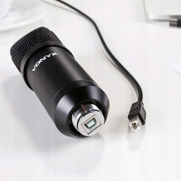 Студийный микрофон для компьютера, USB, ШТАТИВ, рамка/GAMER, подкаст YouTube