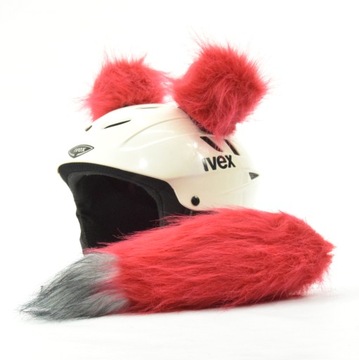 Украшение для лыжного шлема — ХВОСТ.