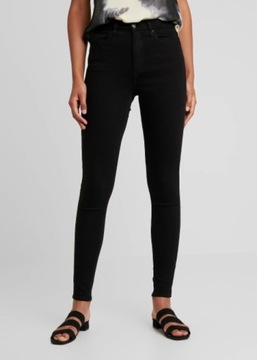 Topshop JAMIE - Jeansy spodnie Fit 25 / 30 xs 34