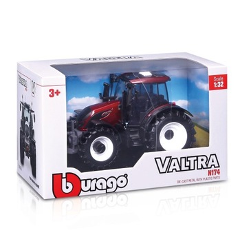 Traktor VALTRA N174 metalowy ciągnik 1:32 Bburago