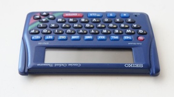 SEIKO ER210 Лаконичный электронный блокнот Оксфорд