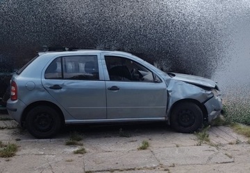 LIŠTA NÁRAZNÍKU LEVÝ PŘEDNÍ SKODA FABIA I 6Y HB 99-