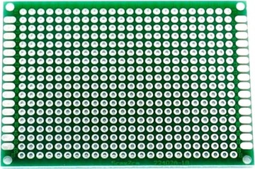 Płytka uniwersalna PCB 5x7cm dwustronna 2,54 50x70