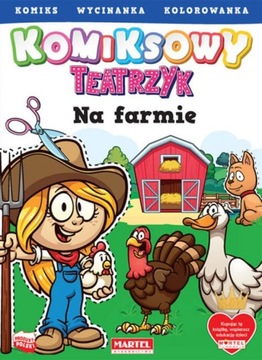 Komiksowy Teatrzyk Komiks Wycinanka - Na FARMIE