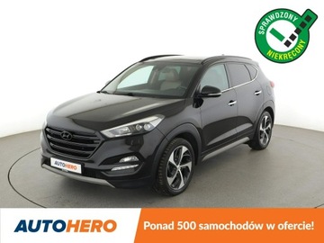 Hyundai Tucson III SUV 1.7 CRDi 141KM 2018 Hyundai Tucson automat full LED panorama jasne