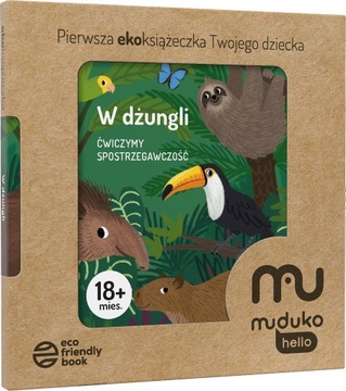 W DŻUNGLI. ĆWICZYMY SPOSTRZEGAWCZOŚĆ 18 MIES.+ PIERWSZA EKOKSIĄŻECZKA