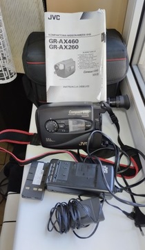 Камера JVC GR-A260 VHS-C, ОТЛИЧНОЕ СОСТОЯНИЕ, 100% РАБОЧИЙ.