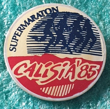 ODZNAKA SUPER MARATON CALISIA 100KM KALISZ 1985
