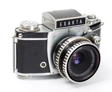 EXAKTA VAREX IIa + CARL ZEISS JENA TESSAR 2,8/50 мм ЗЕБРА