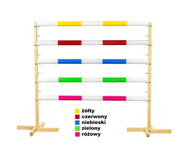 Hobby Horse Hobbyhorse зеленый столб с препятствием + бесплатный блокнот для дома