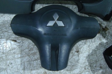 KOKPIT DESKA KONZOLA AIRBAG PÁSY 3D MITSUBISHI COLT 04-08 ŠEDÁ ORIGINÁLNÍ
