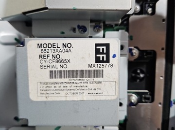 KONZOLA PANEL VENTILACE SUBARU TRIBECA 86287XA00A