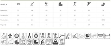 ДЕТСКАЯ КОЛЯСКА MERC MOSCA MO/M001/B 2в1 2020 |