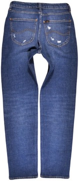 LEE spodnie BLUE jeans NEW STRAIGHT _ W26 L30