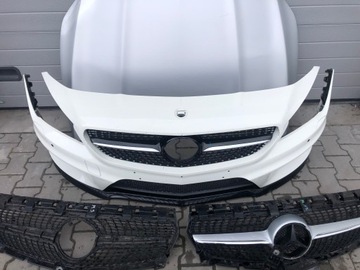 КАПОТ MERCEDES CLA W117 ФОНАРЬ РЕШЕТКА ПРАВАЯ ЛЕВАЯ AMG