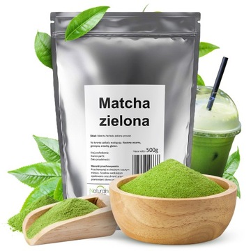 MATCHA ZIELONA 1000g KETO MATCHA herbata zielona w PROSZKU 1kg