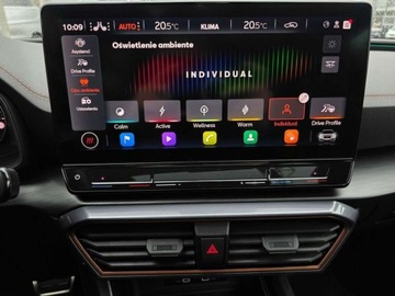 Cupra Leon II Sportstourer 2.0 TSI 310KM 2023 Cupra Leon Pakiet L z Nav System Dach Panoramiczny Audio System Beats Matr, zdjęcie 19