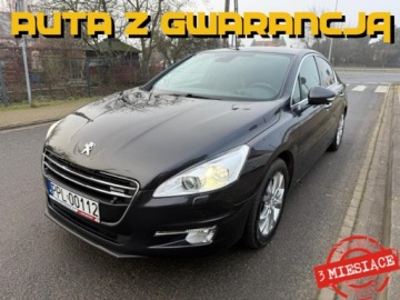 Peugeot 508 I Sedan 2.0 Hybrid4 200KM 2012 Peugeot 508 Hybrid4 200KM Naped 4x4 Xenony Nawigacja Head-Up Serwisowany G