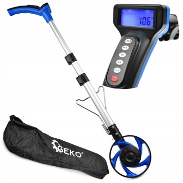 ИЗМЕРИТЕЛЬНОЕ КОЛЕСО GEKO СЧЕТЧИК РАССТОЯНИЯ ЖК-дисплей 0,1–10 км G15150