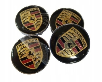 Dekielki do felg aluminiowych Porsche 60mm kolory
