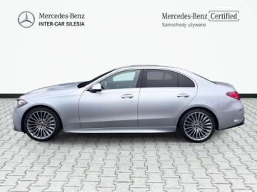Mercedes Klasa C W206 Limuzyna 2.0 220d 200KM 2023 Mercedes-Benz Klasa C C 220 d 4MATIC AMG Kamera MBUX Grzana kierownica, zdjęcie 7