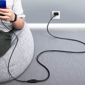 КАБЕЛЬ-УДЛИНИТЕЛЬ UЗЕЛЕНЫЙ С USB-A НА USB A 3.0, 5 ГБ/С, 0,5 М.