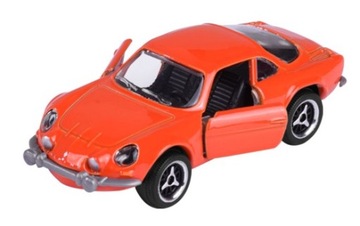 MAJORETTE VINTAGE RENAULT ALPINE A110 POMARAŃCZOWY 1:53 NOWY METALOWY MODEL