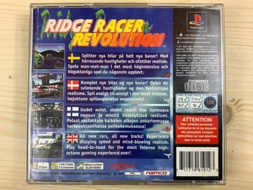 RIDGE RACER REVOLUTION очень хороший диск PS1 PSX
