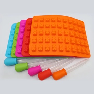 СИЛИКОНОВЫЕ МИШКИ ШОКОЛАДНЫЕ ПРРАЛИНЕ ЖЕЛЕЙНЫЕ МИШКИ МИШКИ ТЕДДИ 391