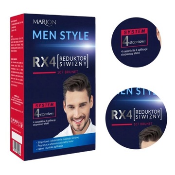 MARION MEN HAIR DESIGNER 107 Брюнет RX47