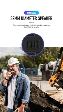 Смартфон UNIWA F40 Zello Walkie Talkie 2,4 дюйма