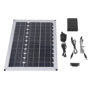 СОЛНЕЧНЫЙ НАСОСНЫЙ ФОНТАН ДЛЯ ПРУДА 20ВТ