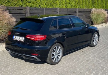 Audi A3 8V 2017 Audi A3 Sportback 4x4 Quattro DSG S-line 2.0TDI 185PK Virtual Doposazona S, zdjęcie 1