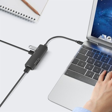 ЗАРЯДНЫЙ КАБЕЛЬ USB C СВЕРХТОНКИЙ КОНцентратор данных