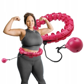 Hula Hop Slimming XL с окантовкой PLUS SIZE PRO, талия 115 см + БЕСПЛАТНО