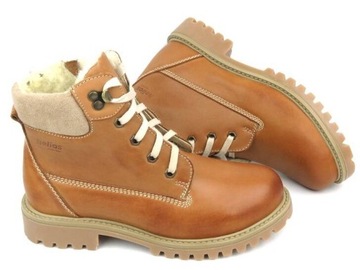 Мужская зимняя обувь Helios, теплые ботинки, коричневый 41