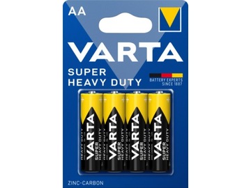 VARTA- SUPER HEAVY-DUTY AA R6P Blister 4 szt.