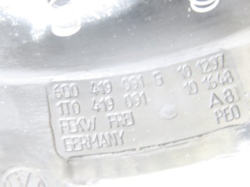 МАТЕРИАЛ РУЛЕВОГО КОЛЕСА VW POLO 9N 6Q 02-08 TOURAN 1 I 1T