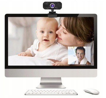 Webcam 480p Microphone 1,3M Black USB 2.0 для видеоконференции