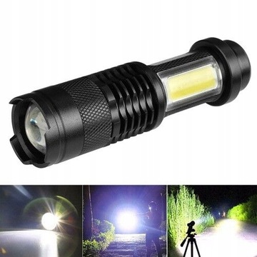 Mini XPE COB LED LEDLIGHT AA 4 ТОРГОВАЯ КОЛЛЕКЦИЯ ЦВЕТ
