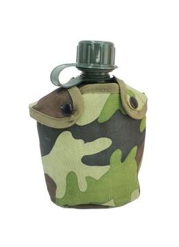 Столовая туристическая, 1л, с флягой и крышкой, Scout ESSENTIALS